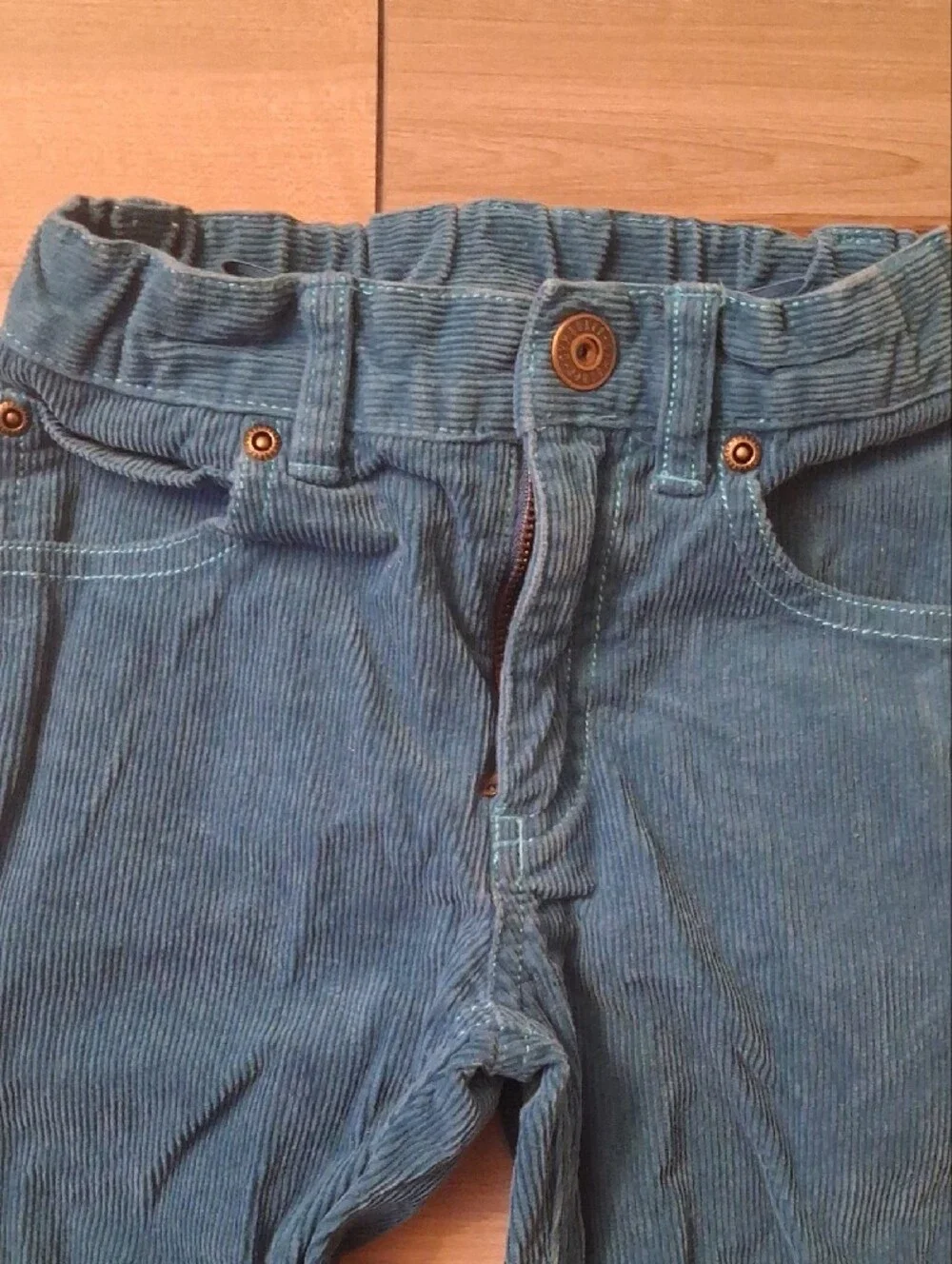 Gymboree Teal Corduroy Pants Preppy Boys Size 6 (L)